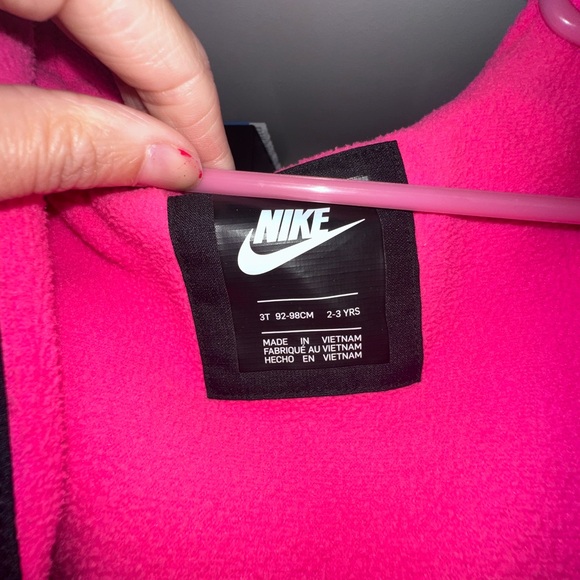 Nike Pink Fleece Jacket - Picture 3 of 4